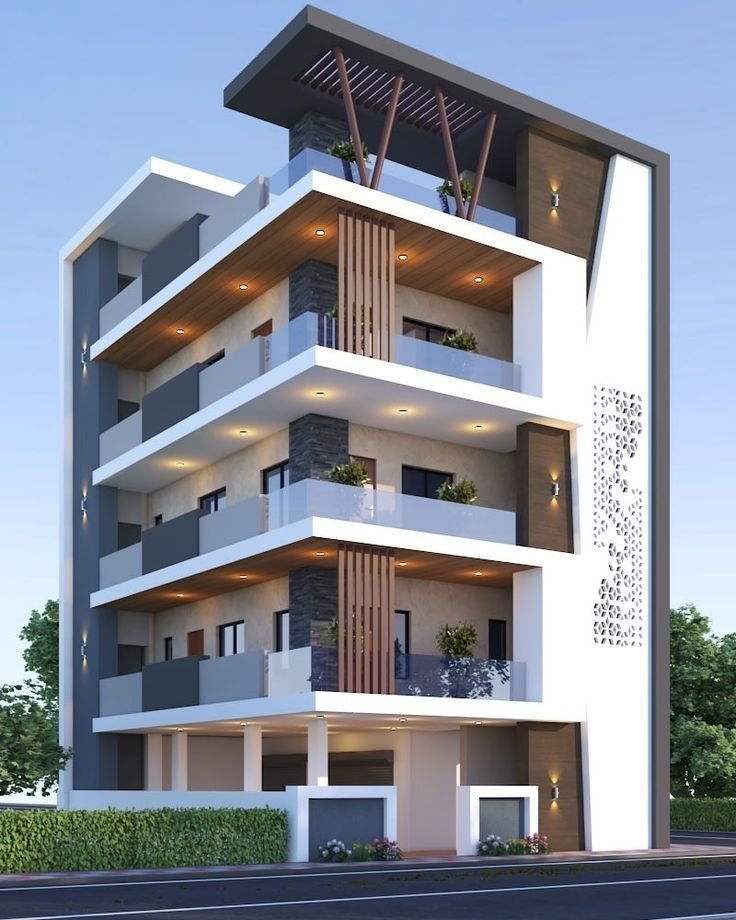 3 Story Balcony